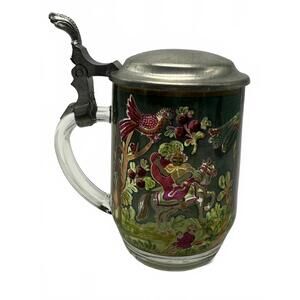 Vintage French St. George Beer Stein Lid and Whimsical